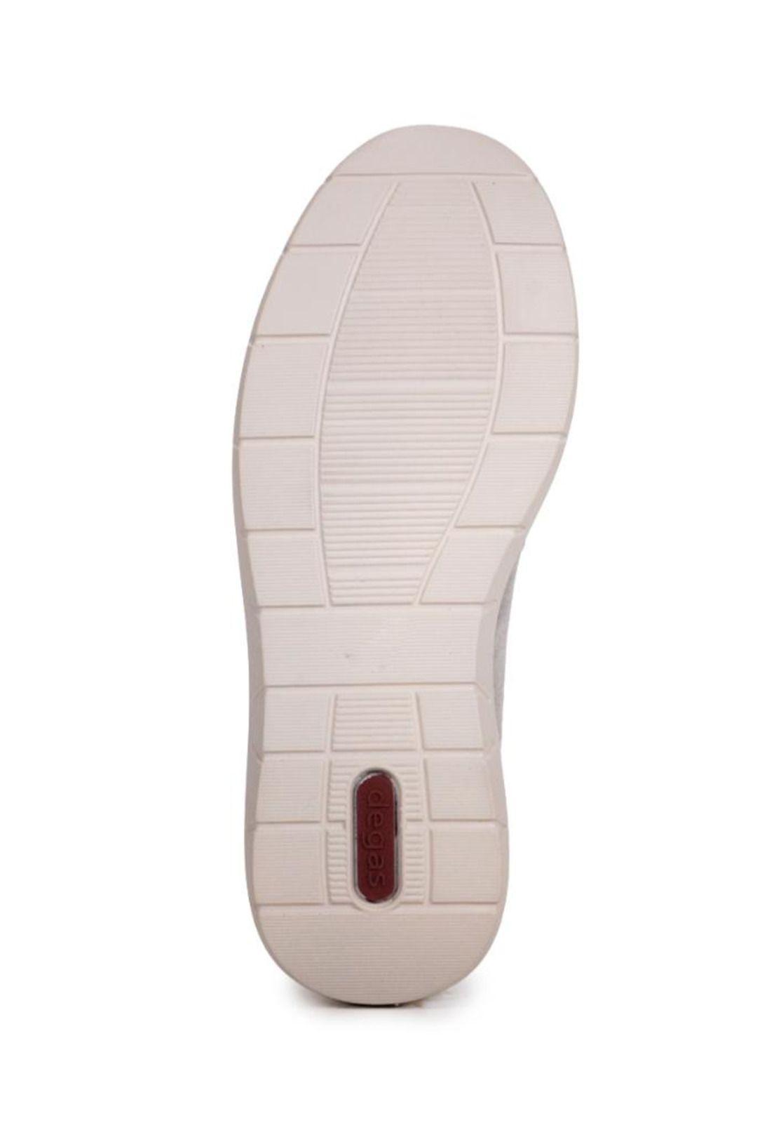 Mocasín Cuero Cecilia Gris-4