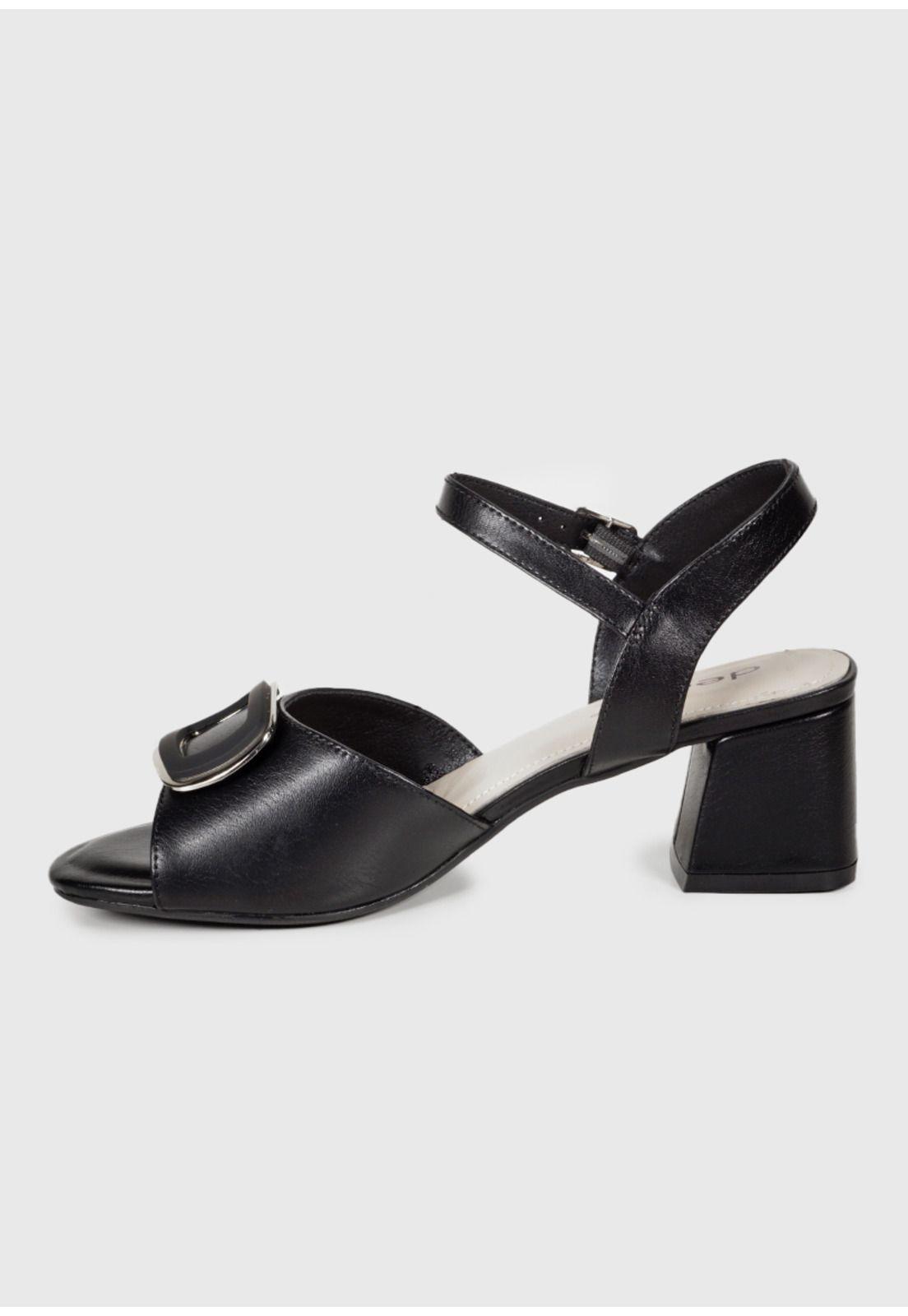 Sandalia Cuero Vaniria Negro-6