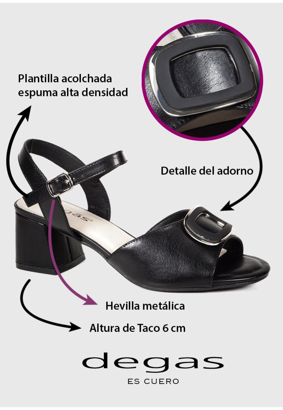 Sandalia Cuero Vaniria Negro-2