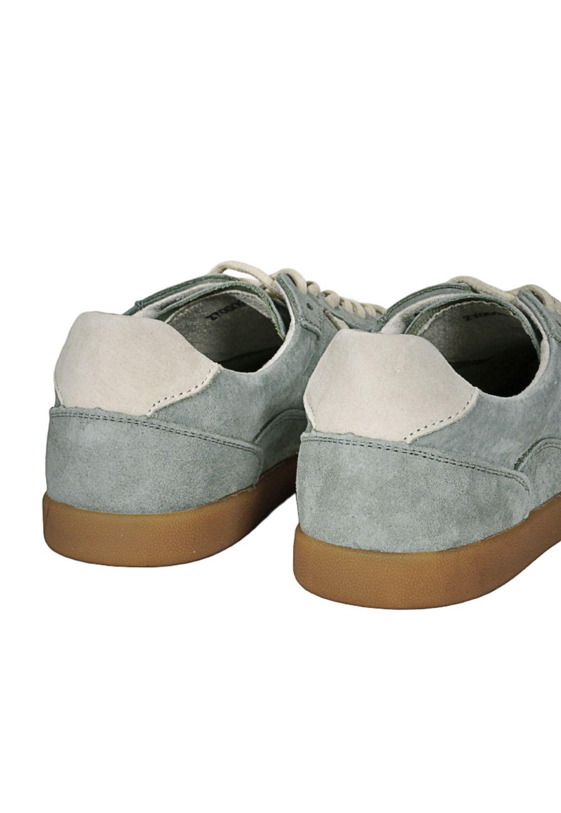 Zapatilla Cuero Urbana Amanda Verde-5