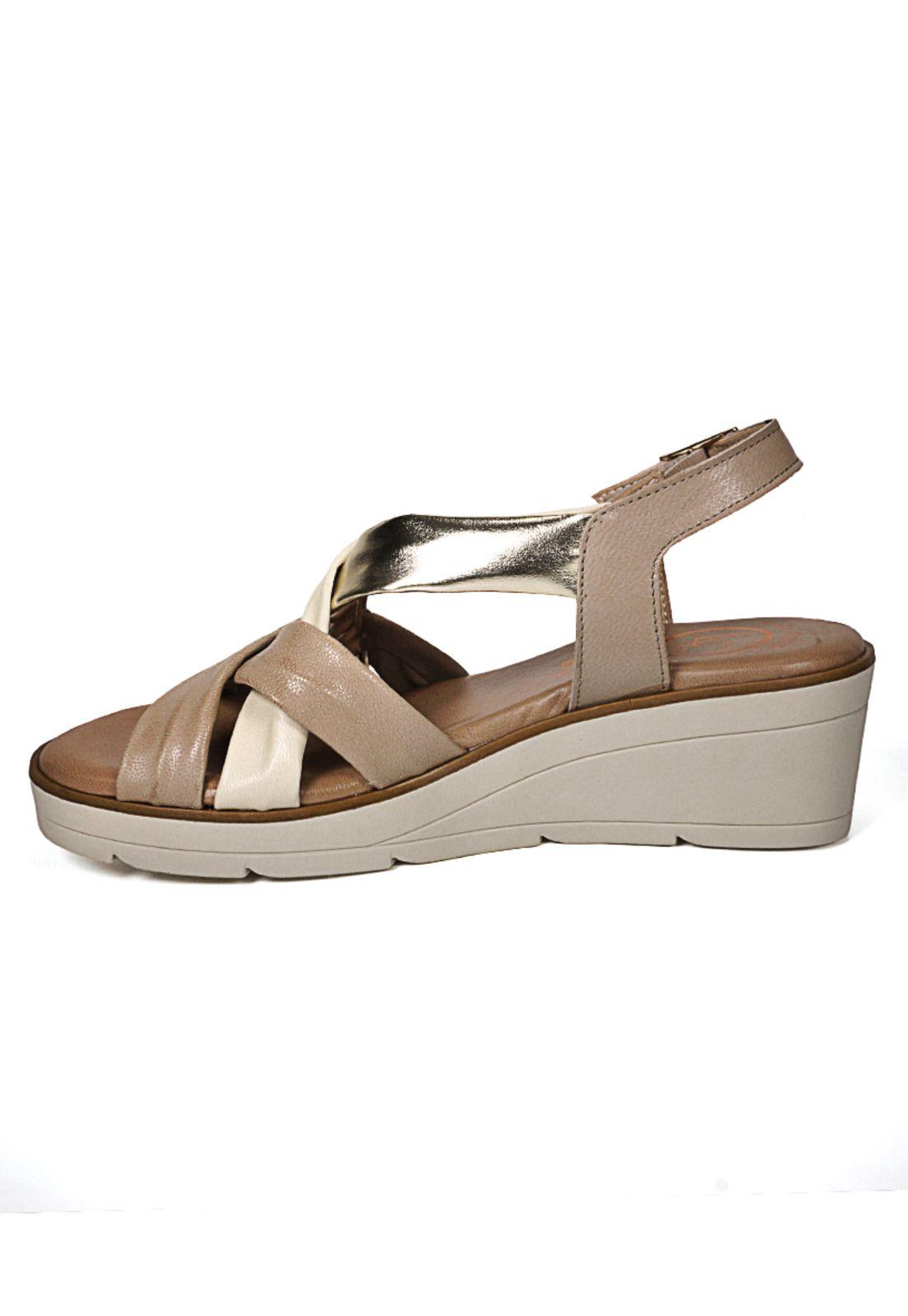 Sandalia Cuero Delarmy Taupe-4