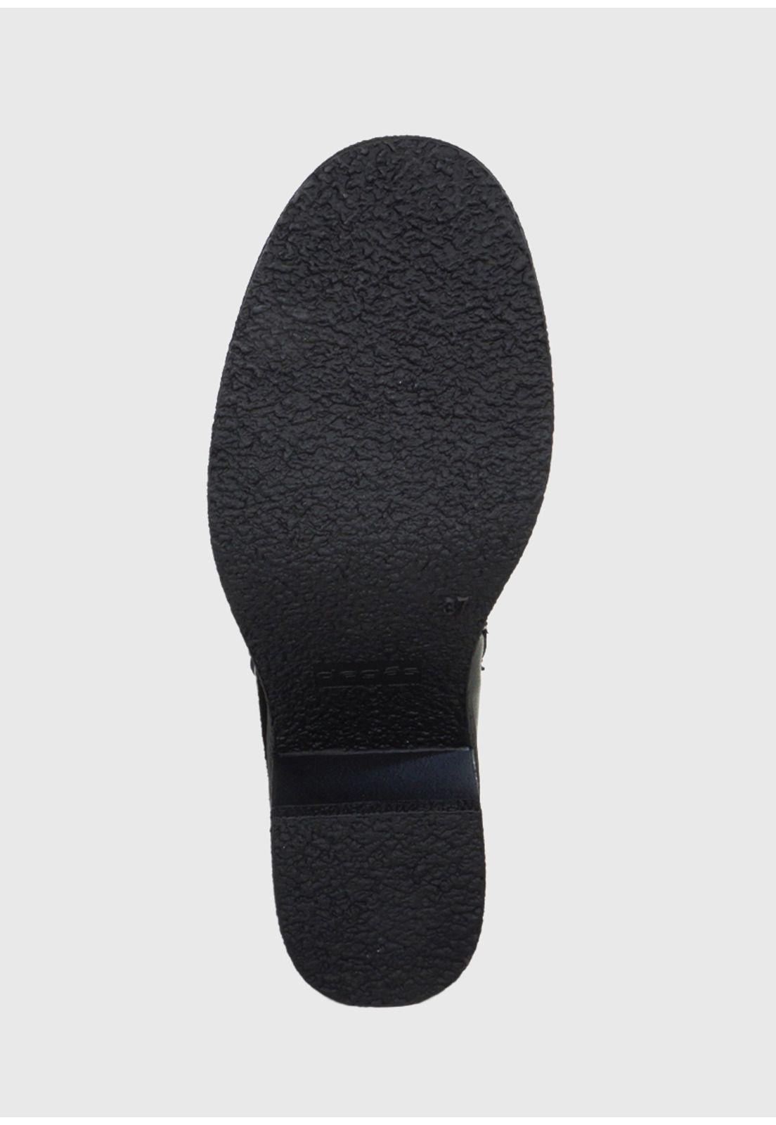 Bota Cuero Usune Negro-6
