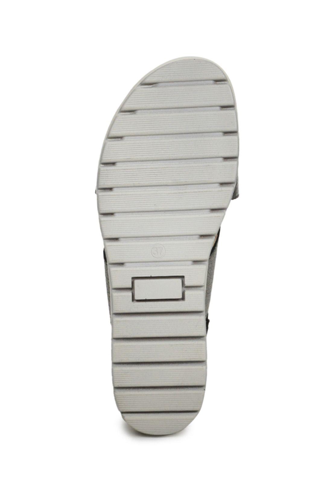 Sandalia Cuero Ebere Plateado-5