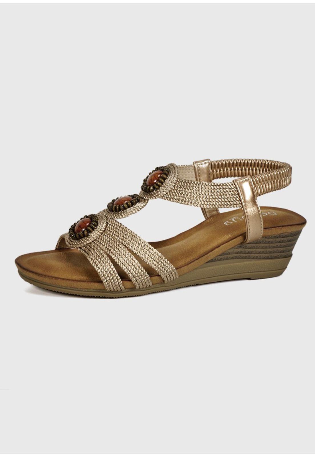 Sandalia Lurian Dorado-0