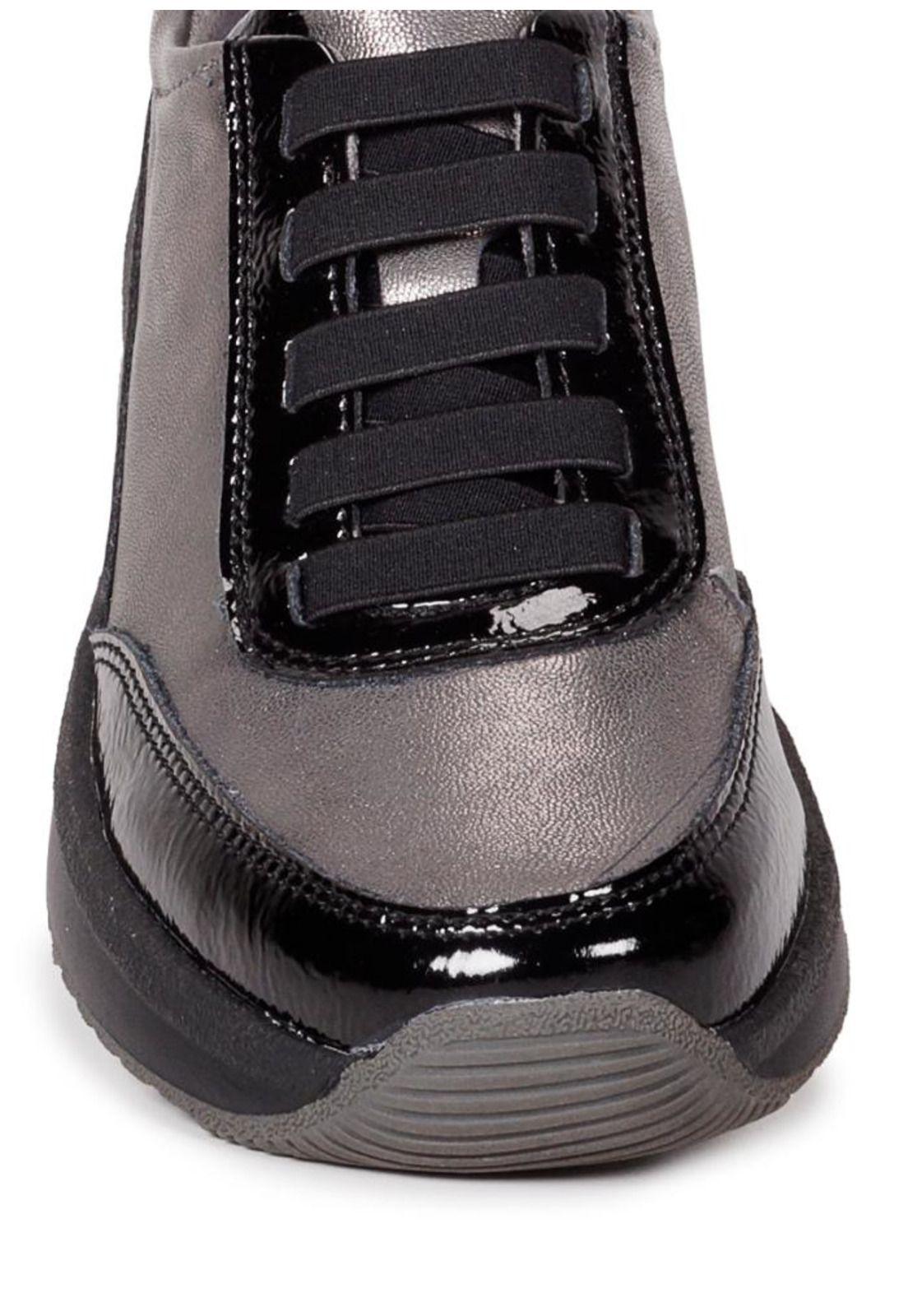 Zapatilla Cuero Aniella Negro-3