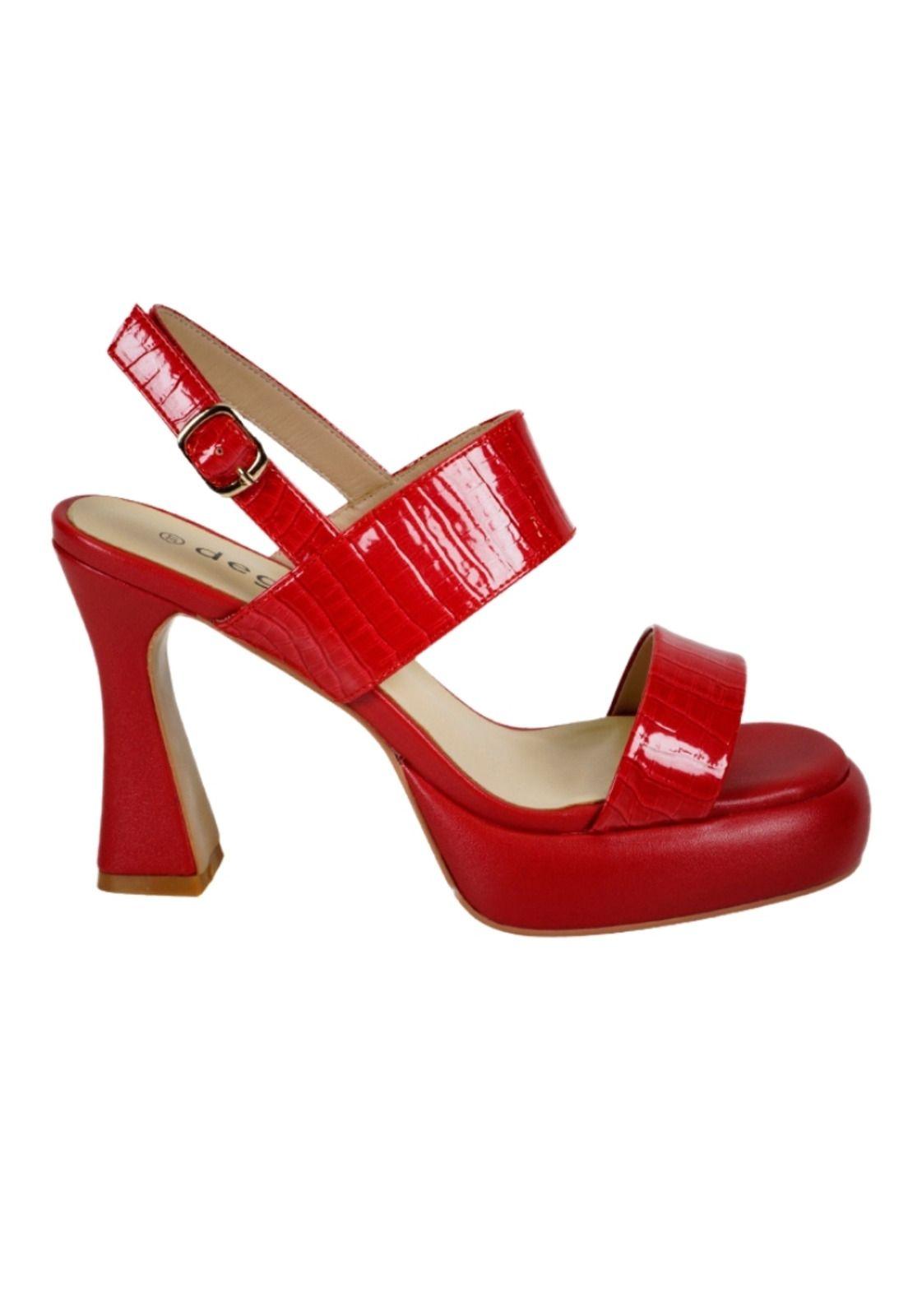 Sandalia Kader Rojo-0