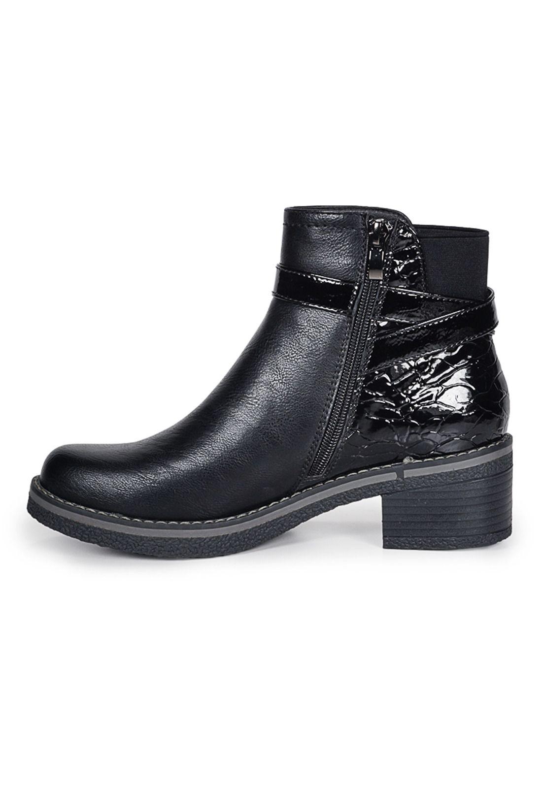 Botín Ayaka Negro-2