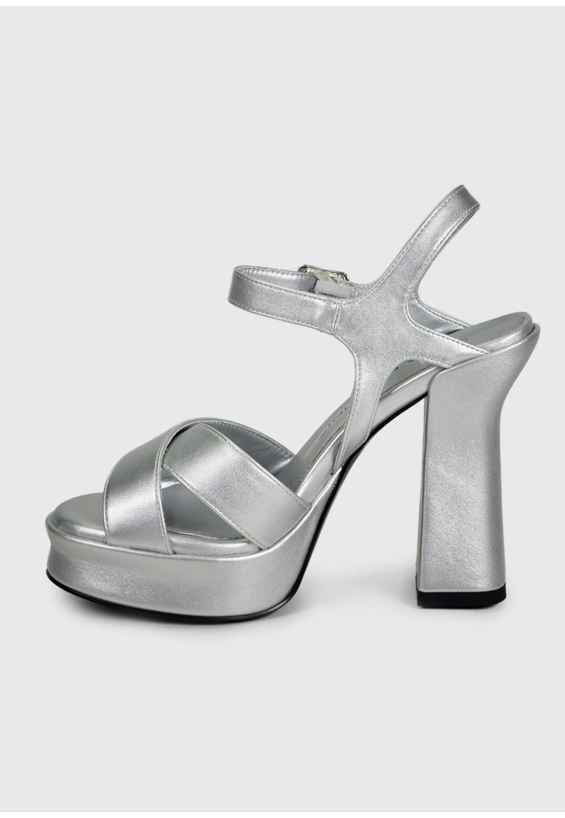 Sandalia Almha Plateado-5