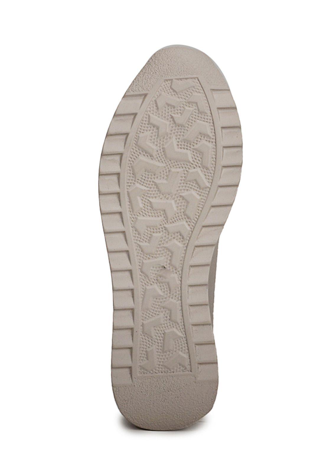 Mocasín Cuero Venisia Beige-5