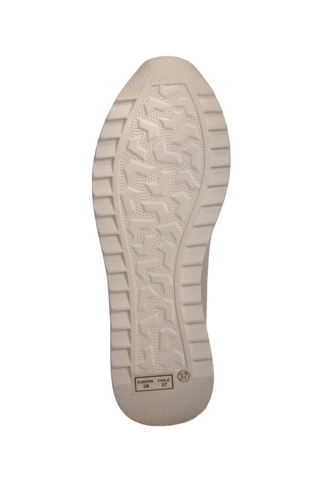 Mocasín Cuero Venisia Beige-5