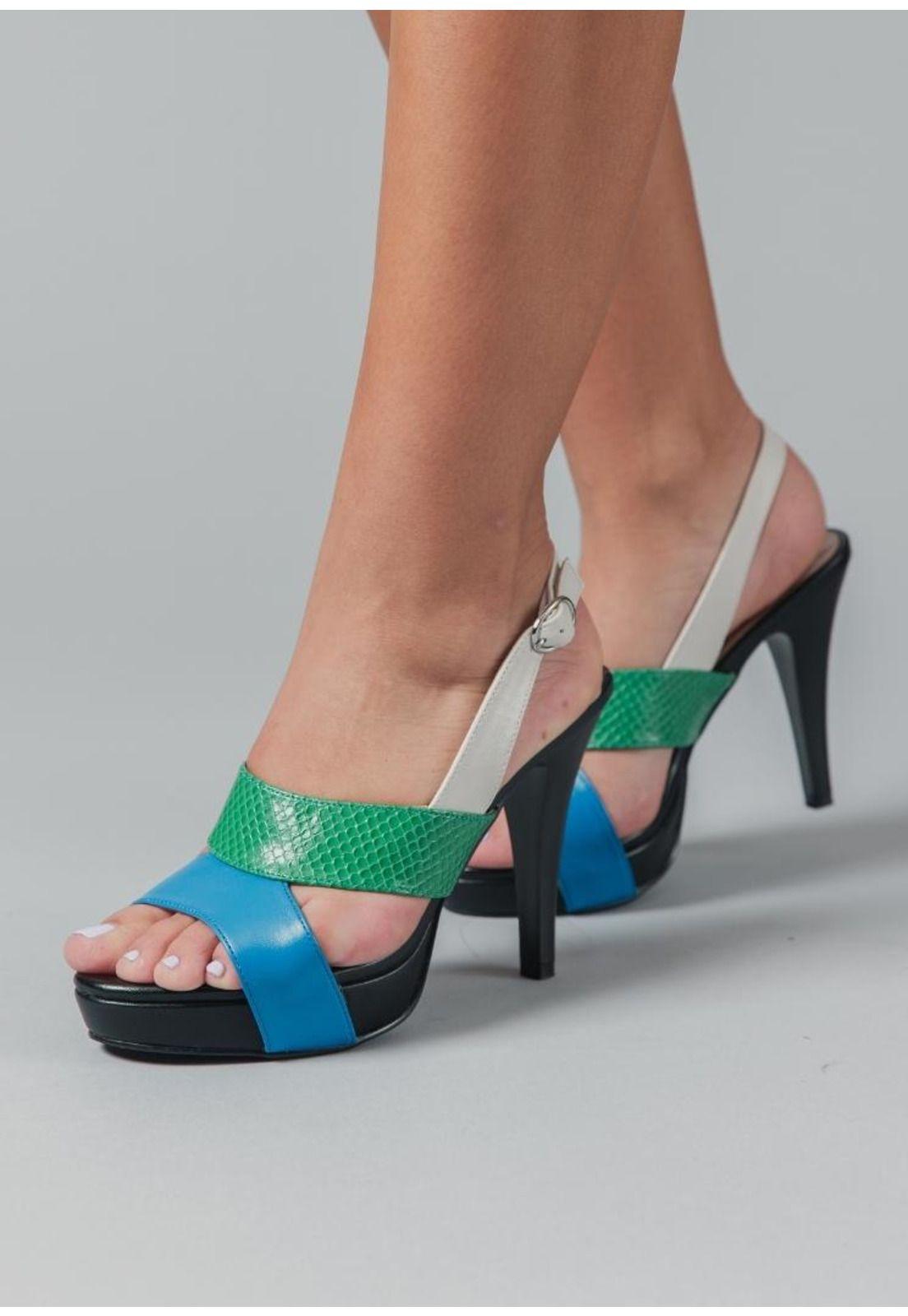 Sandalia Natalia Azul-0