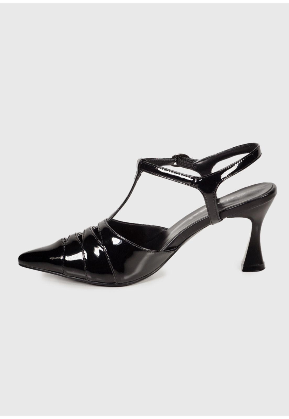 Sandalia Cuero Agle Negro-4