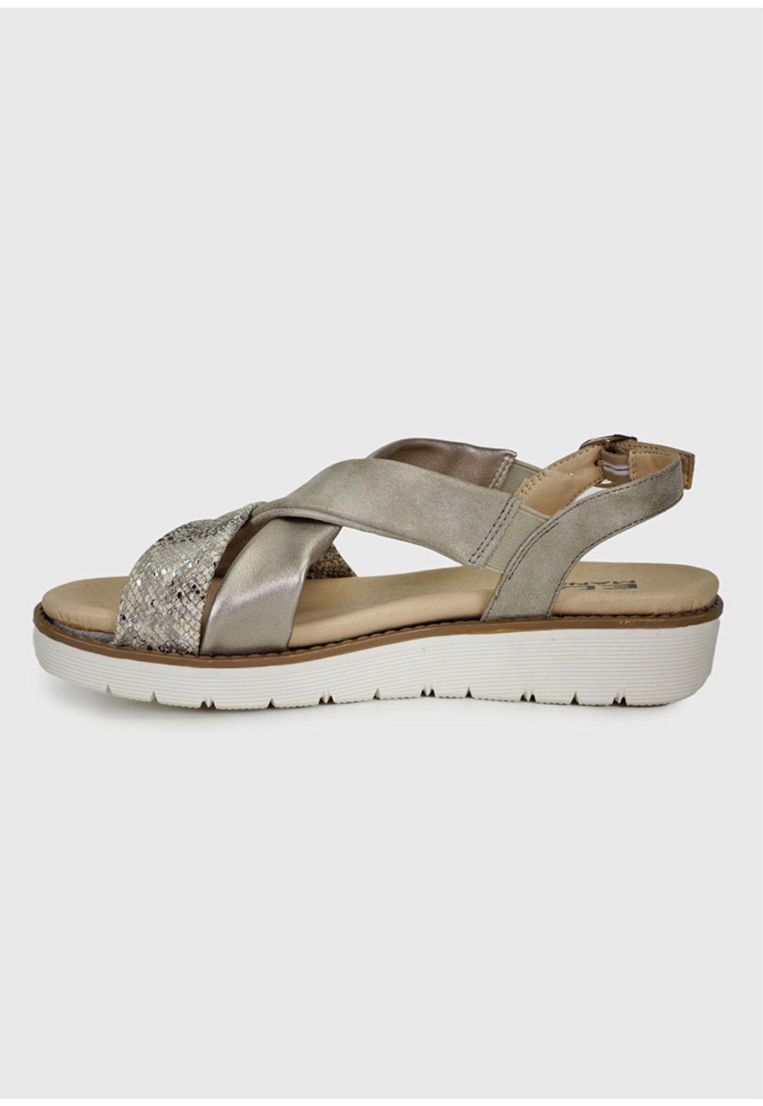 Sandalia Dainara Taupe-3