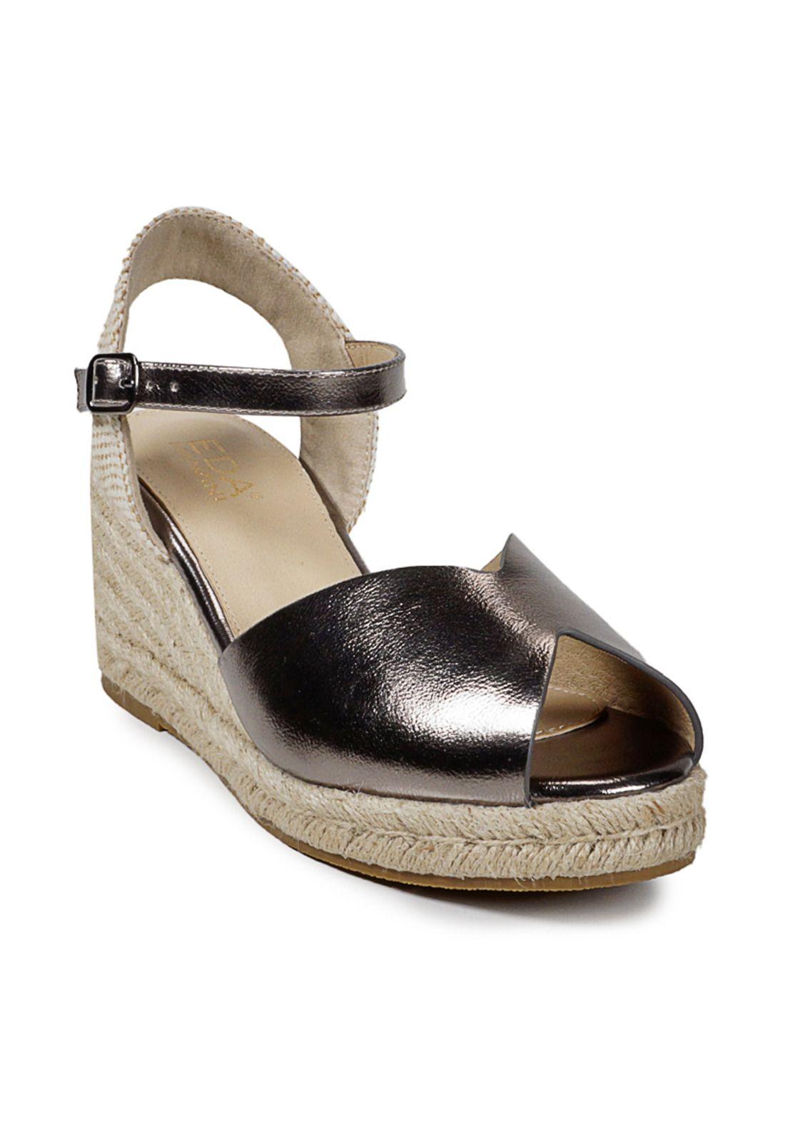 Sandalia Benedicta Plateado-2