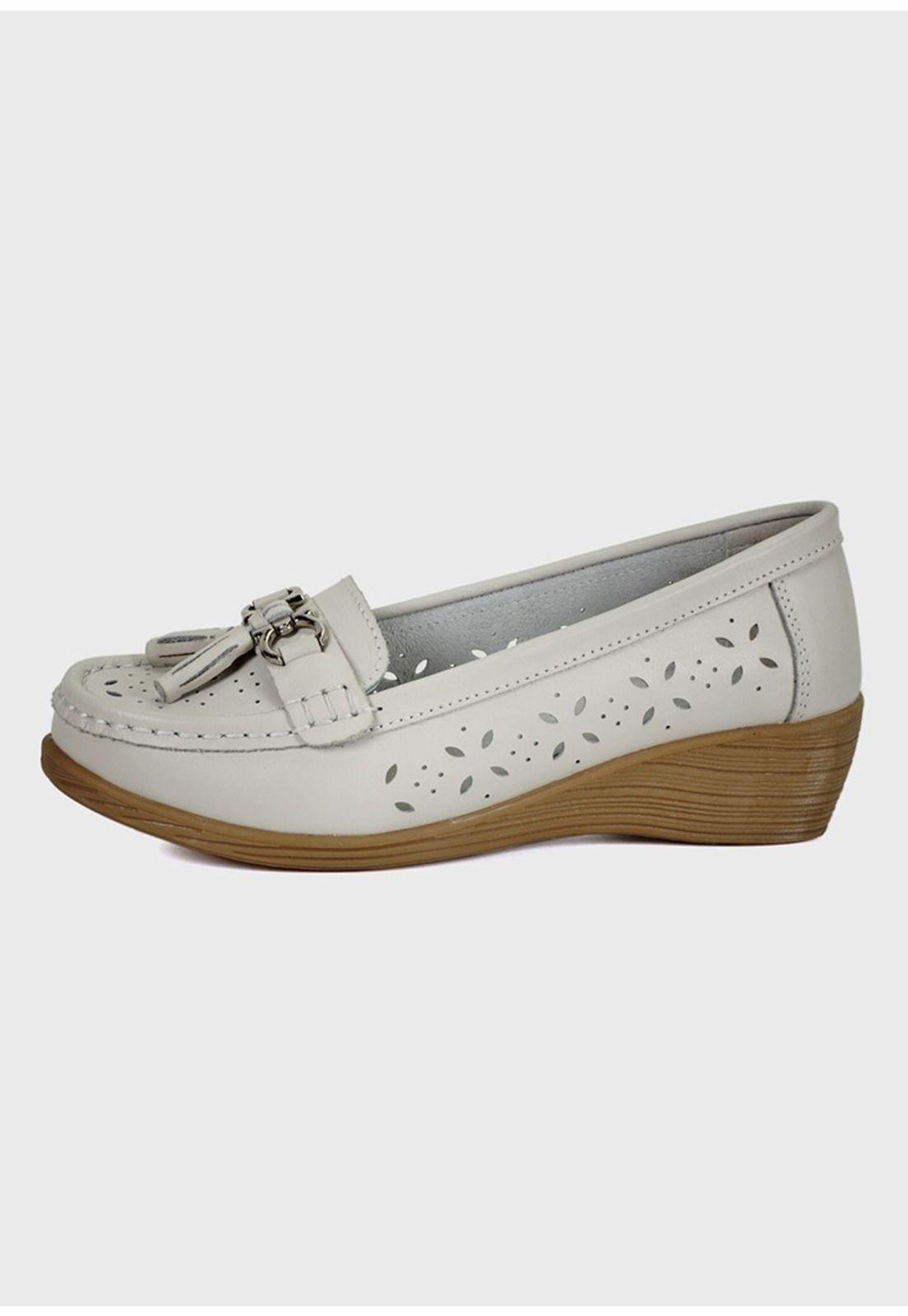 Mocasín Renata Blanco-0