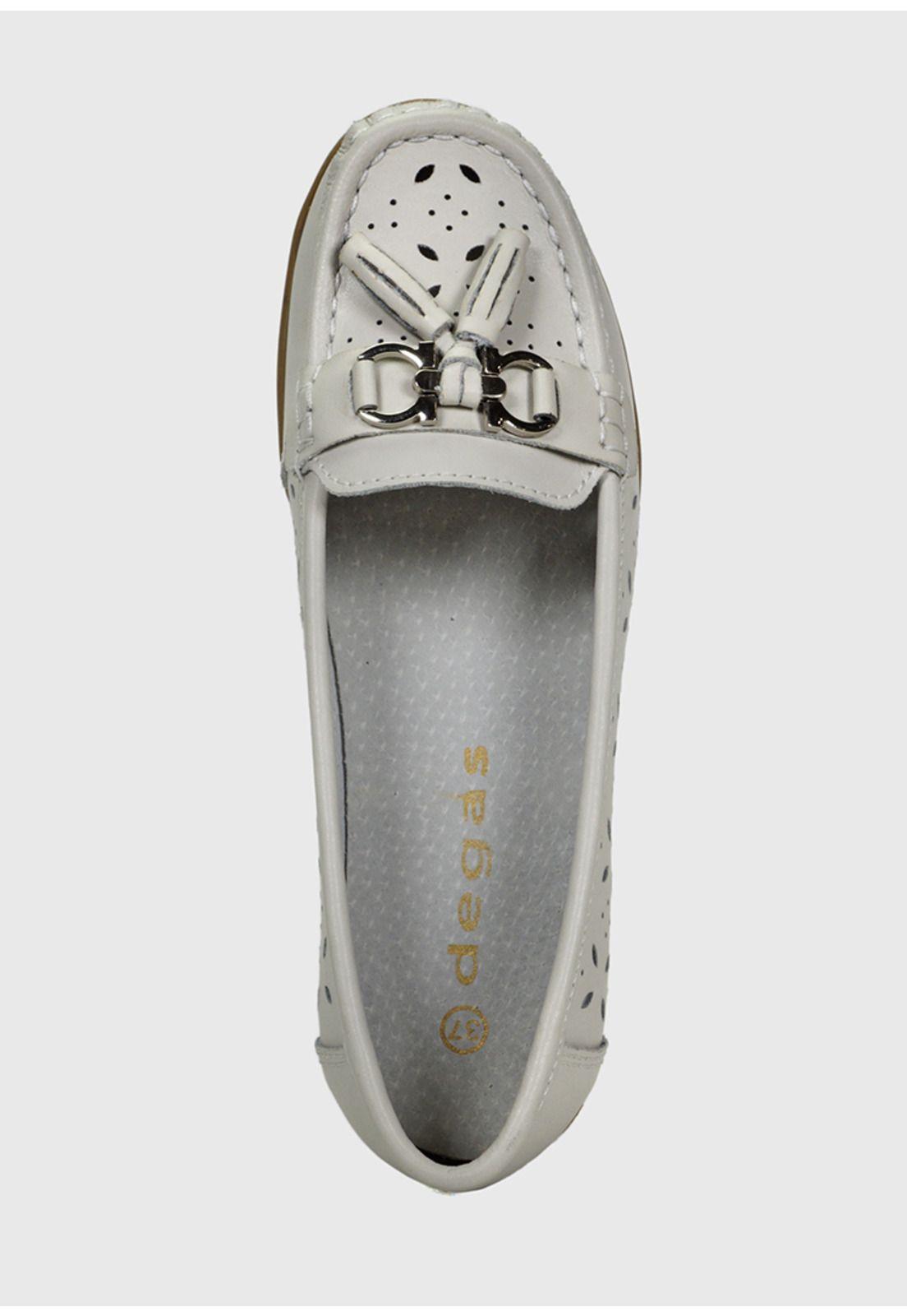 Mocasín Renata Blanco-6