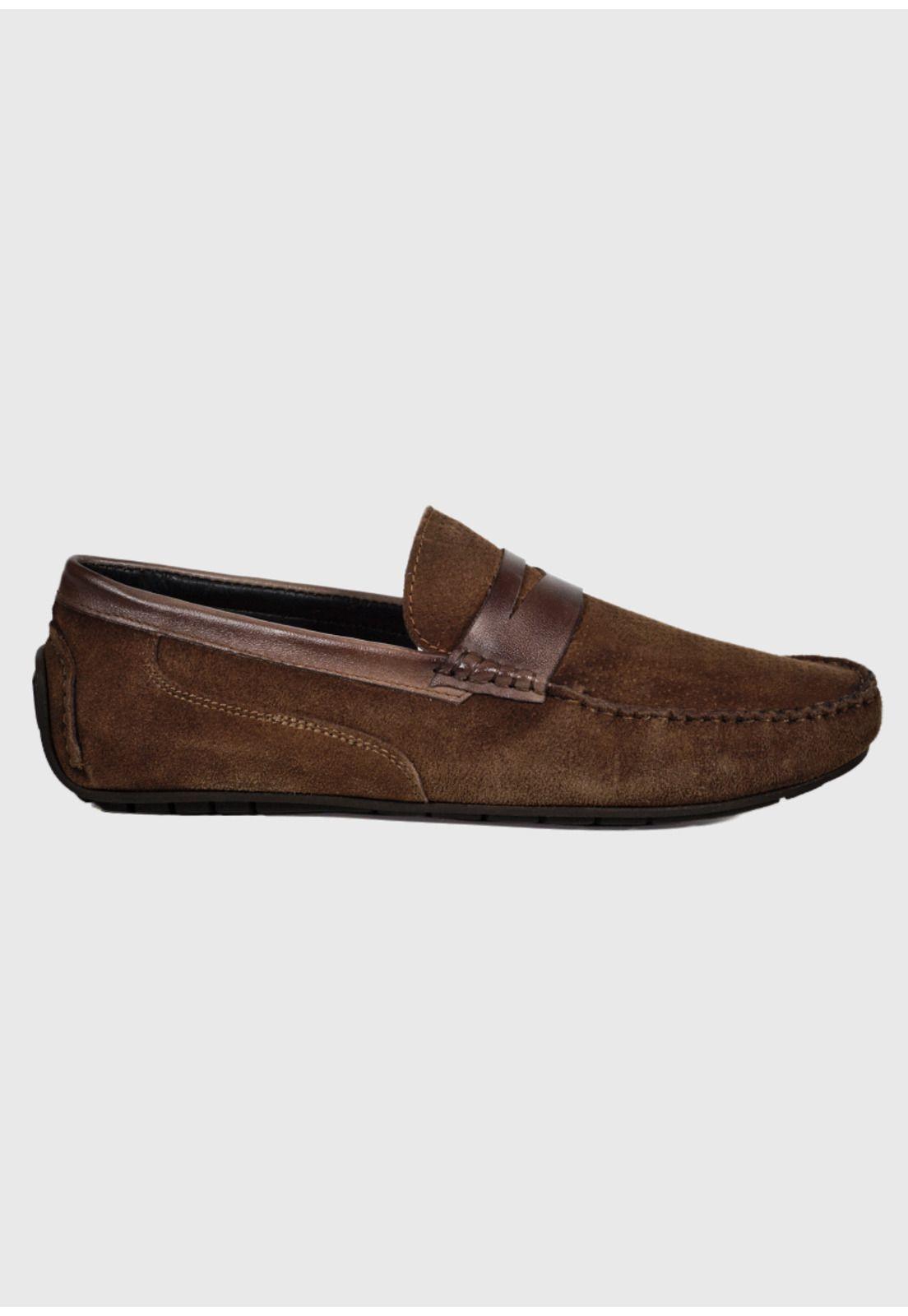 Mocasín Cuero Genova Café Oscuro-2
