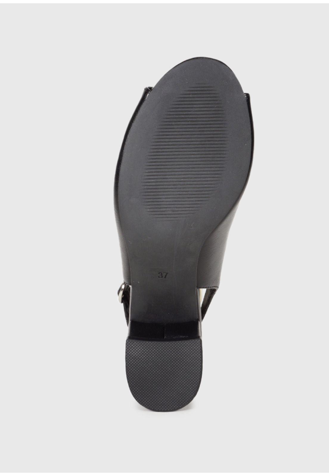  Sandalia Cuero Ninette Negro-5