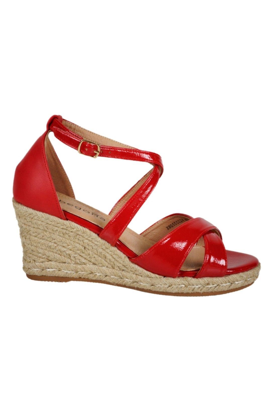 Sandalia Nelida Rojo-0