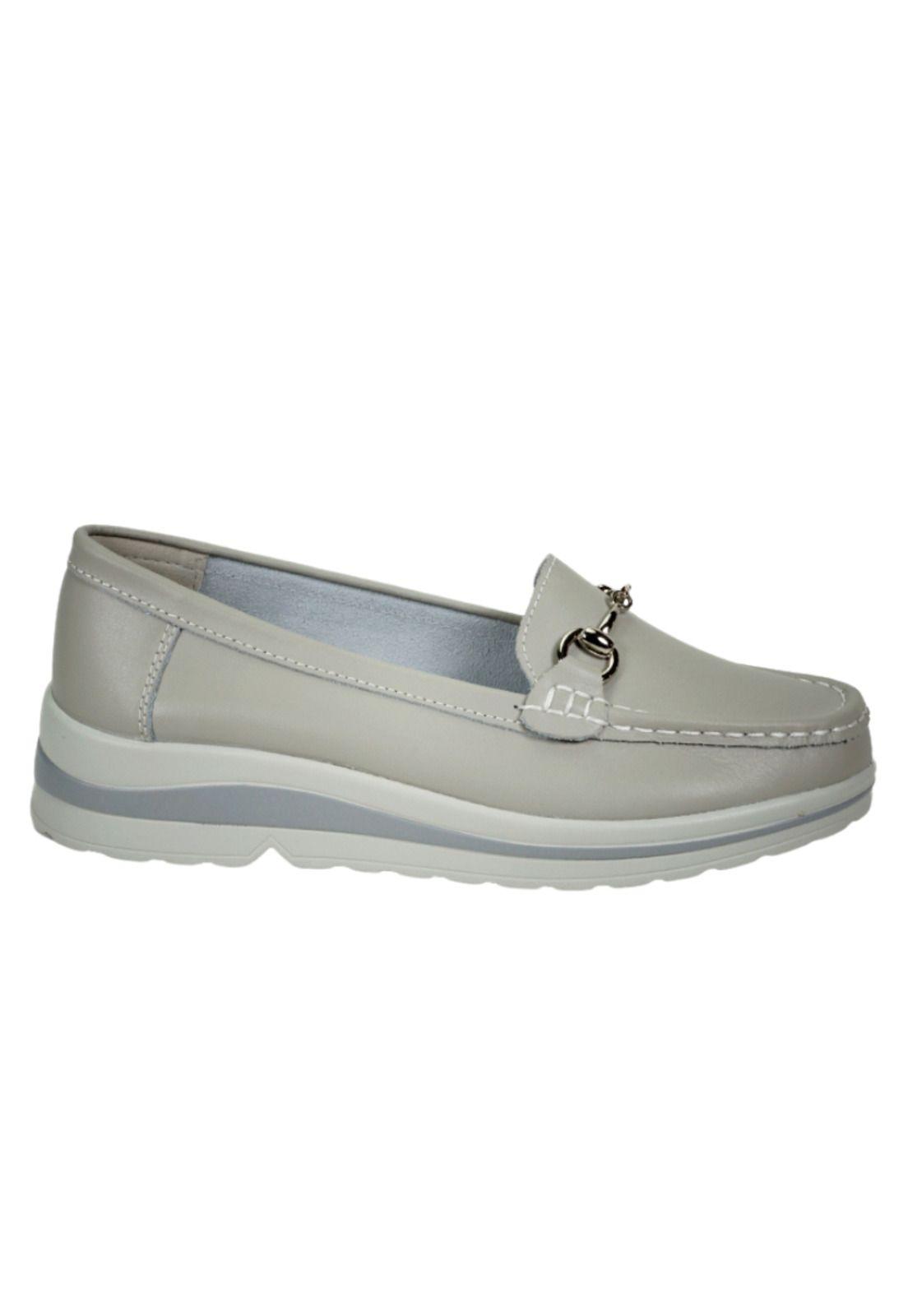 Mocasín Margy Gris-0