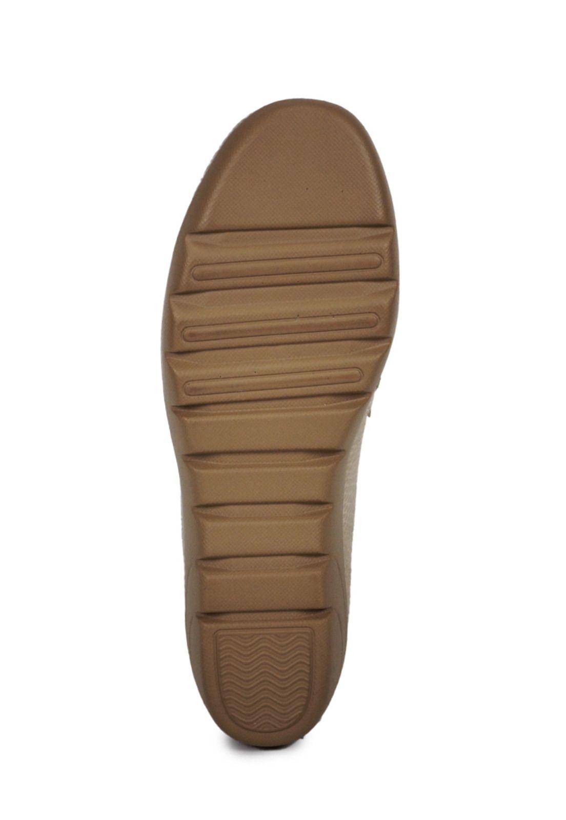 Mocasín Cuero Hadassa Beige-5