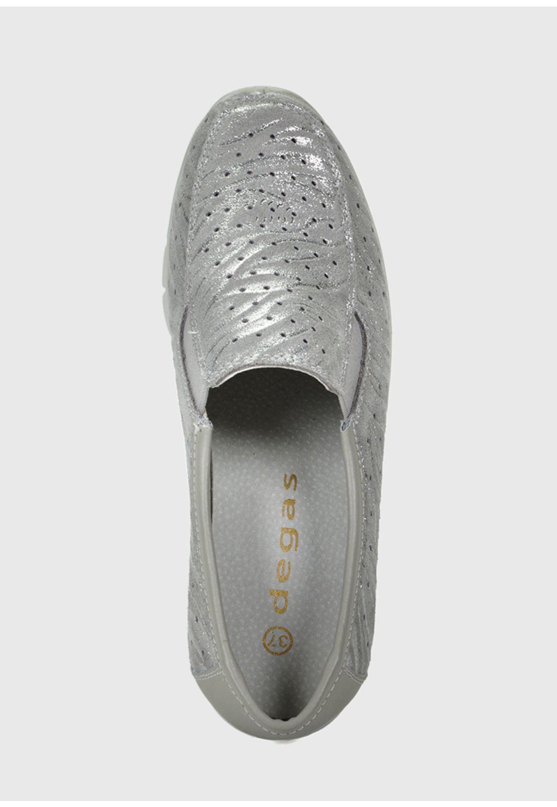 Mocasín Cuero Aranna Gris Animal Print-4