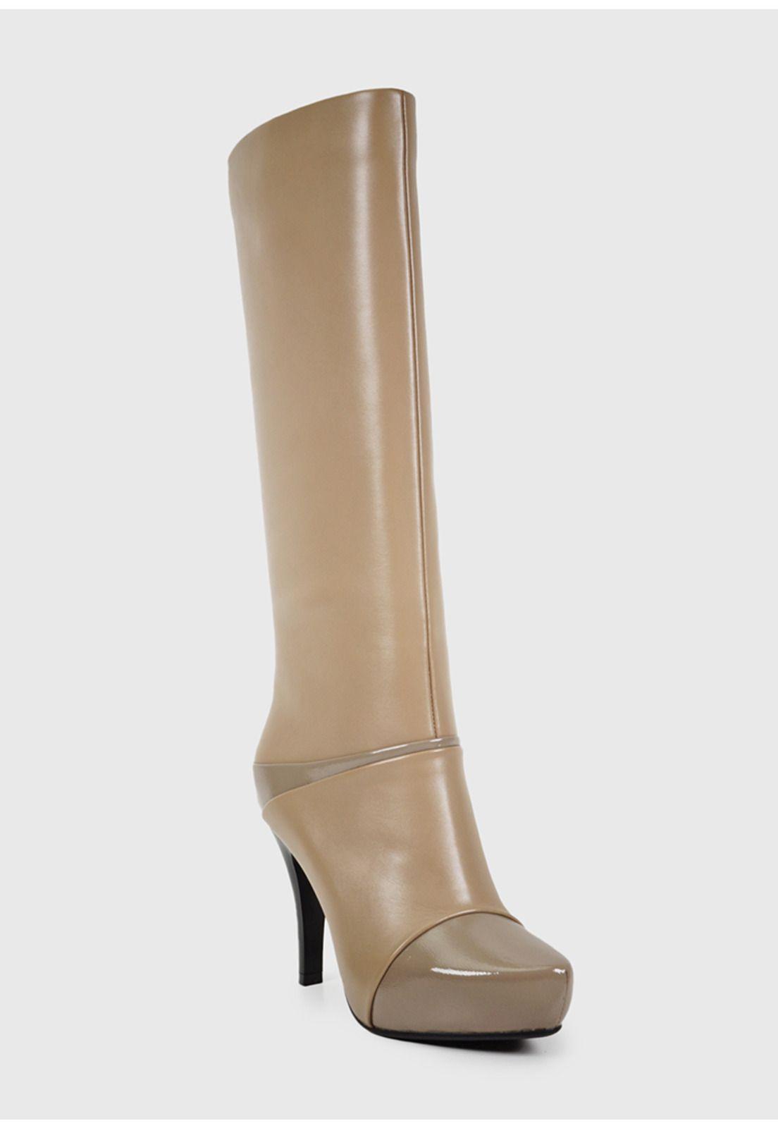 Bota Jersey Beige-1