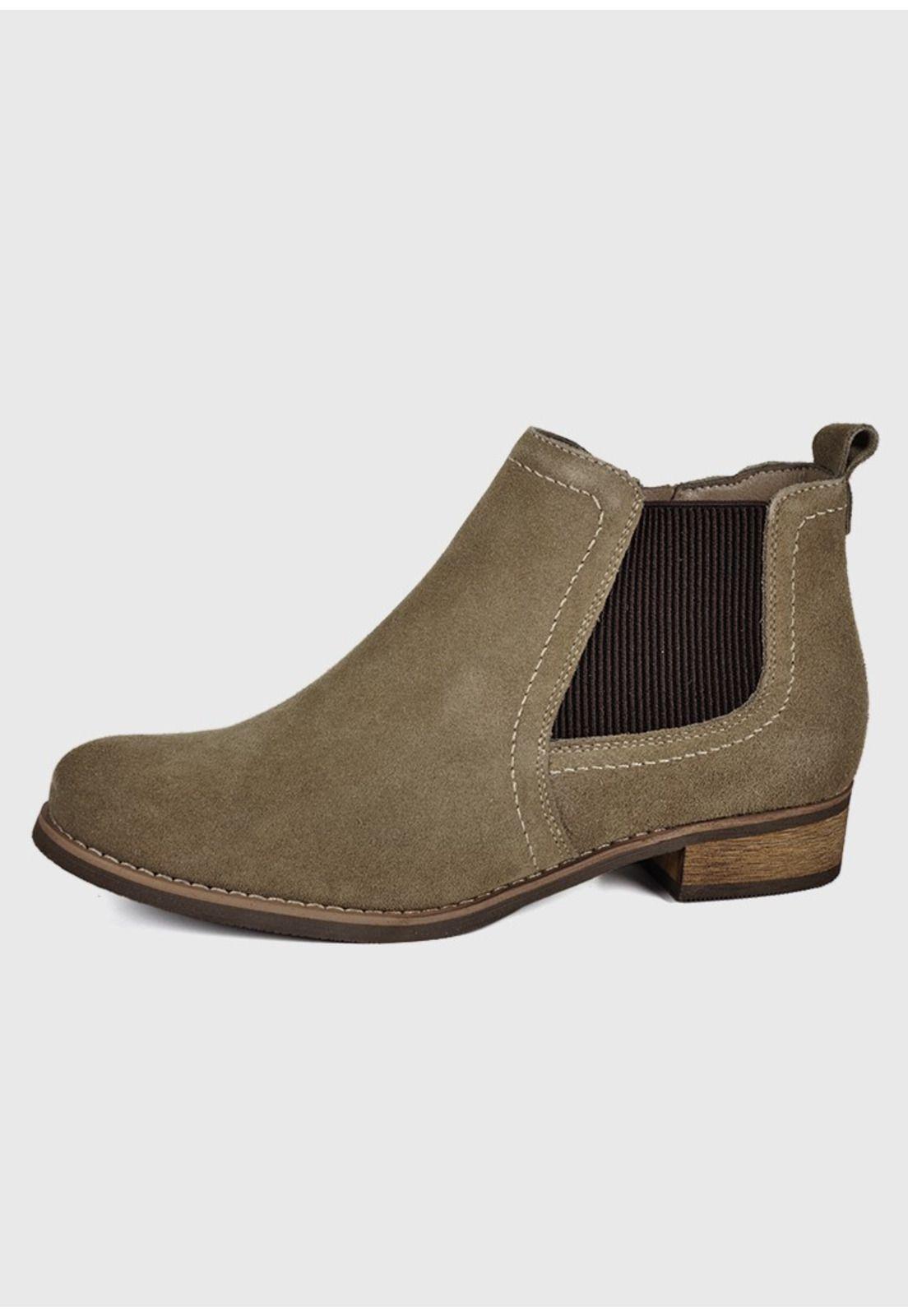 Botín Cuero Brisia Taupe-2