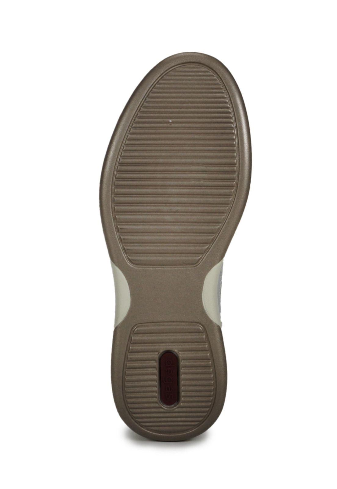Zapatilla Cuero Danette Beige-5