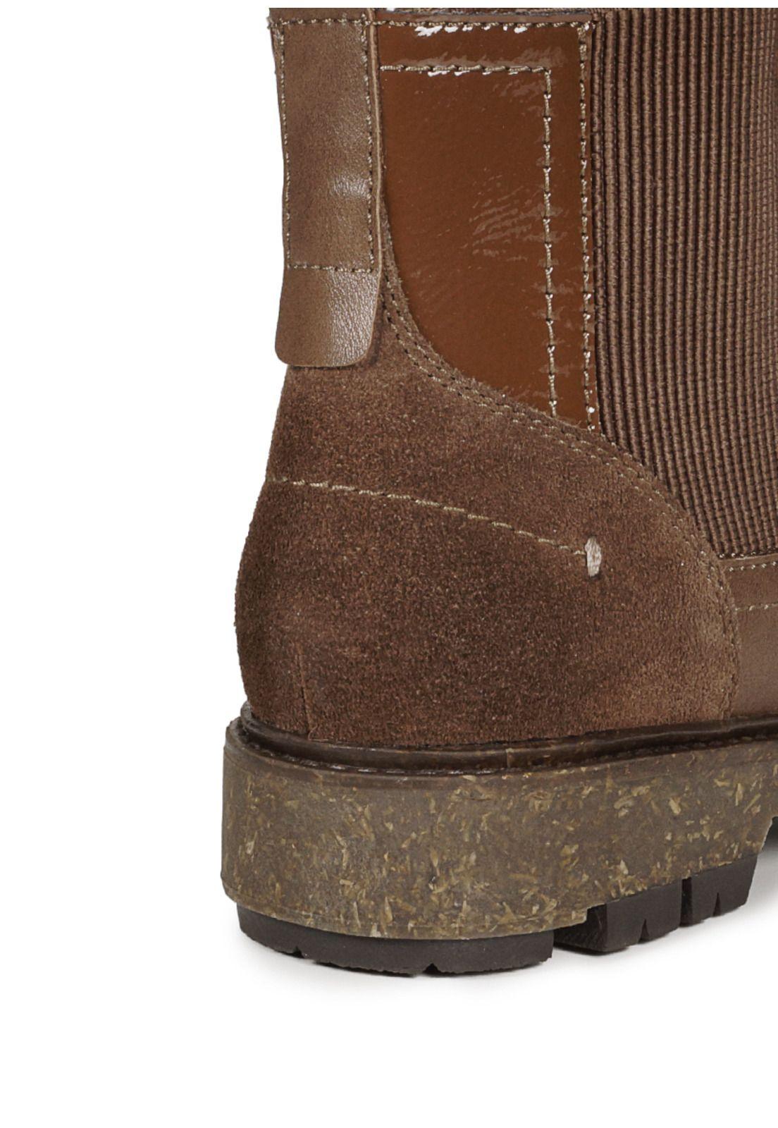 Botín Cuero Anyelina Café-3