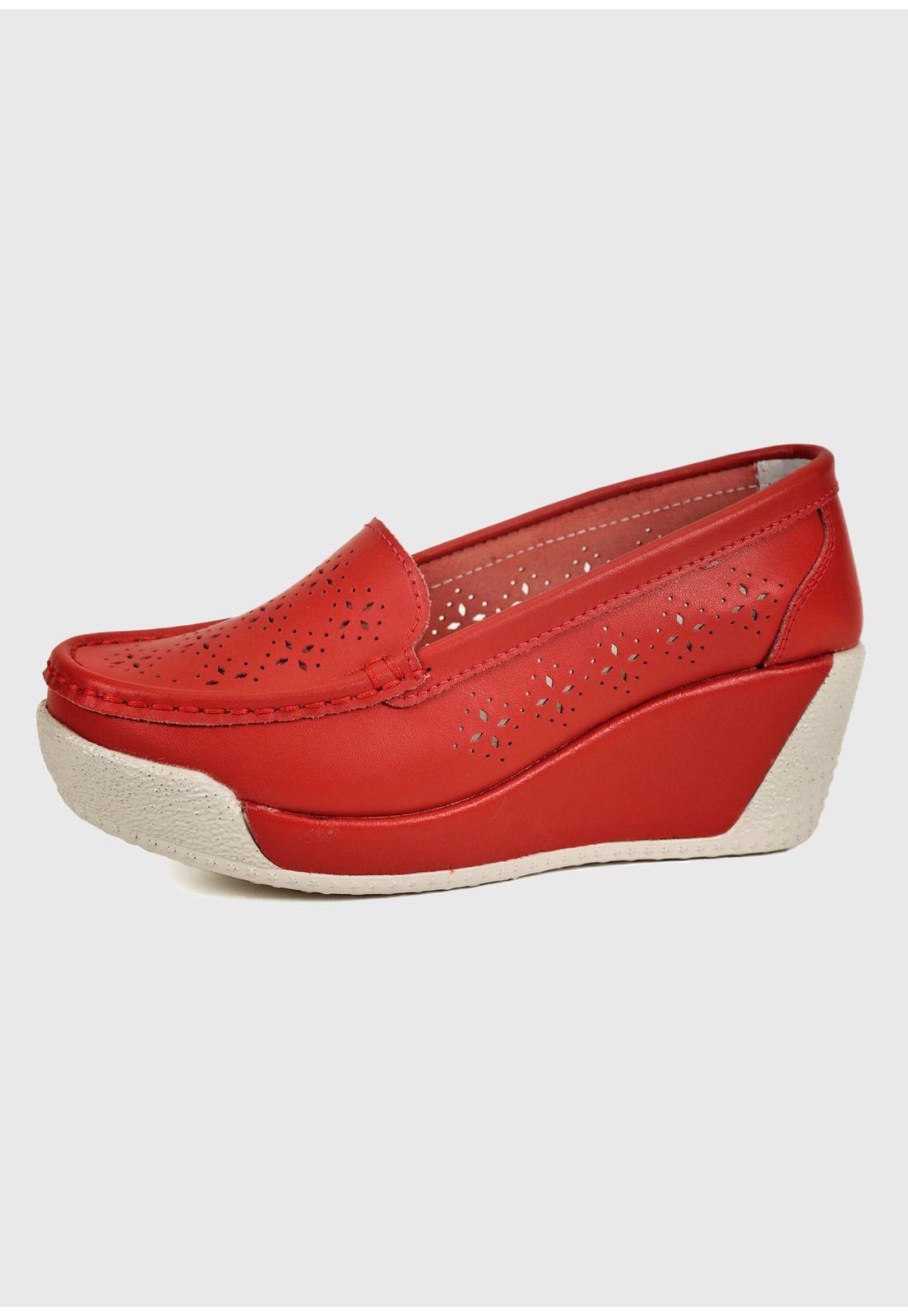 Mocasín Sayen Rojo-0