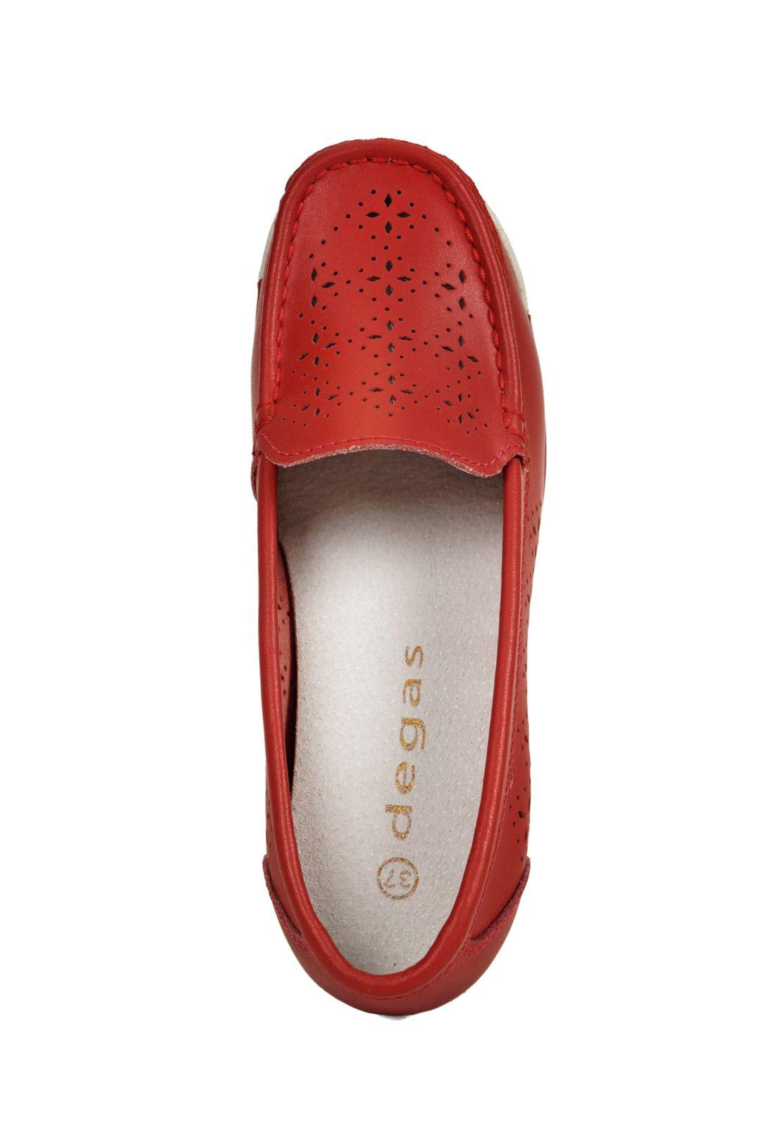 Mocasín Sayen Rojo-7