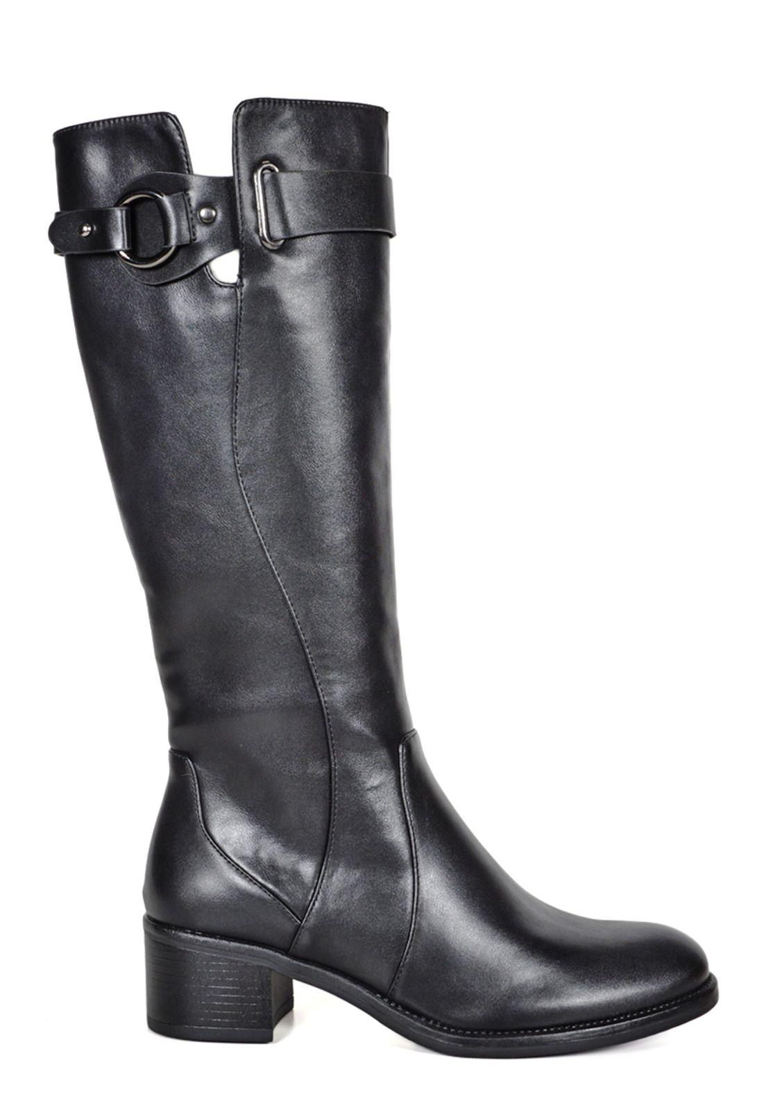 Bota Mujer Benedetta Negro -0