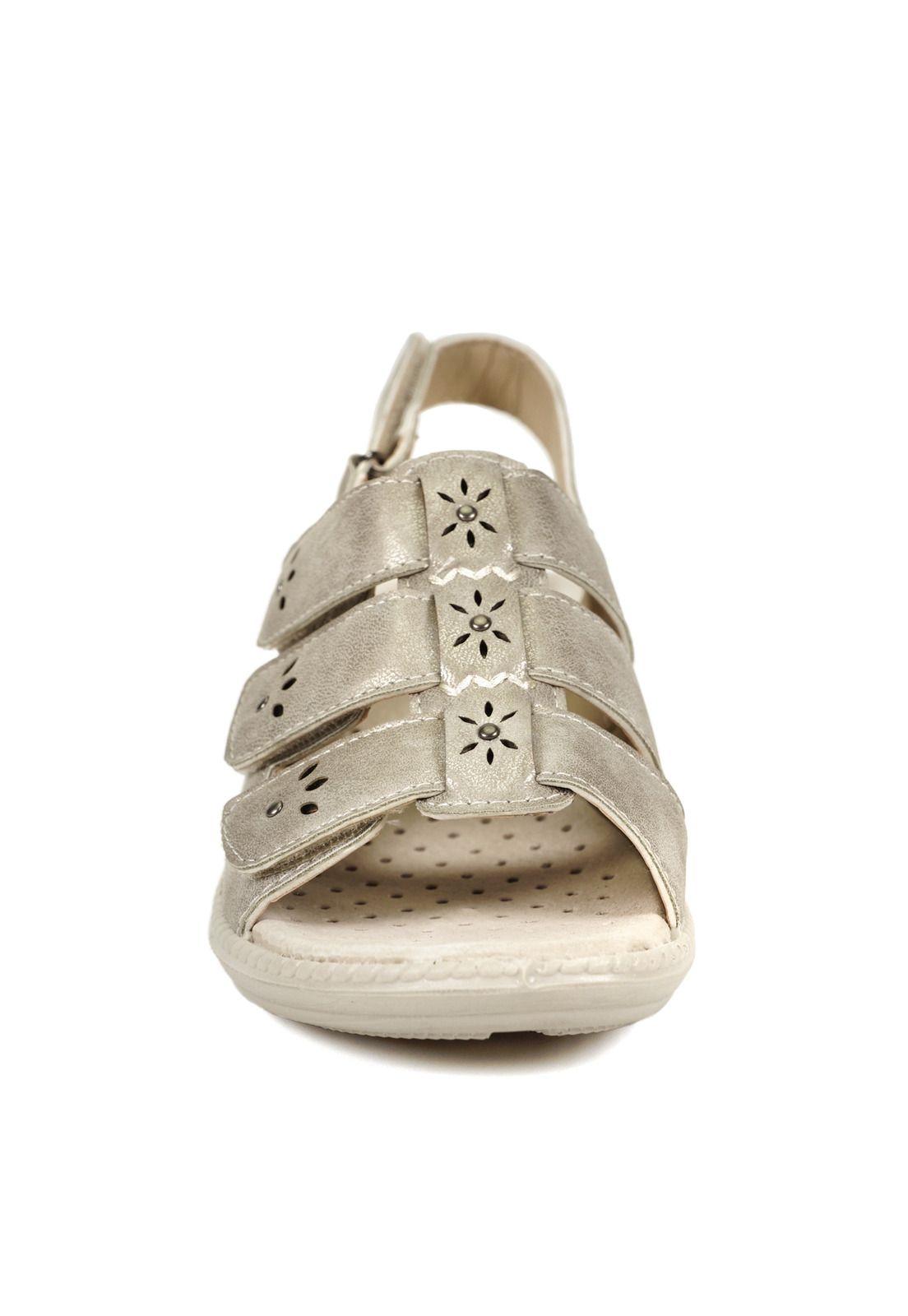 Sandalia Karinne Plateado-3