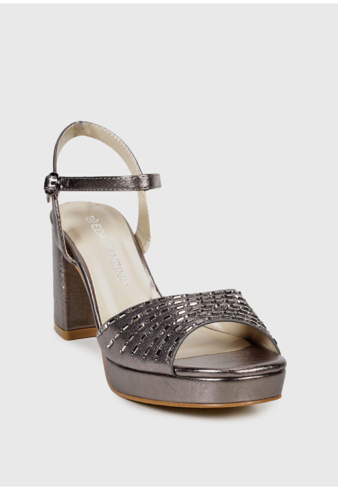 Sandalia Sabirah Plateado-3