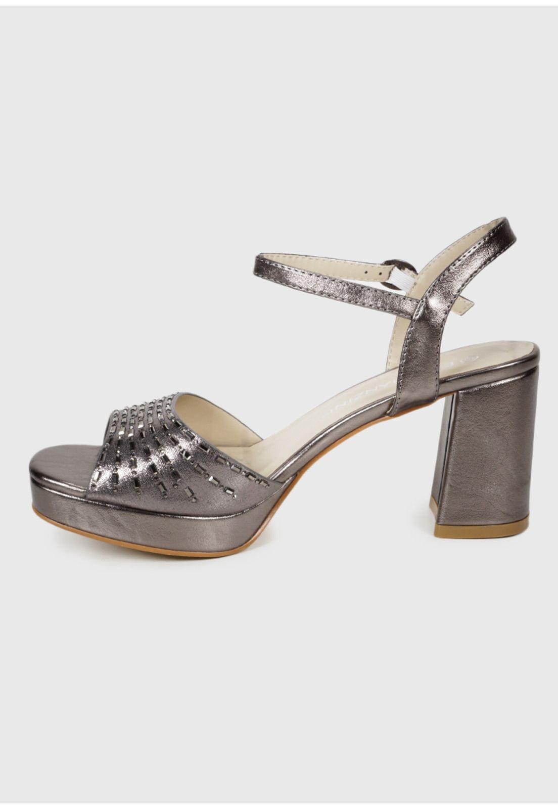Sandalia Sabirah Plateado-4