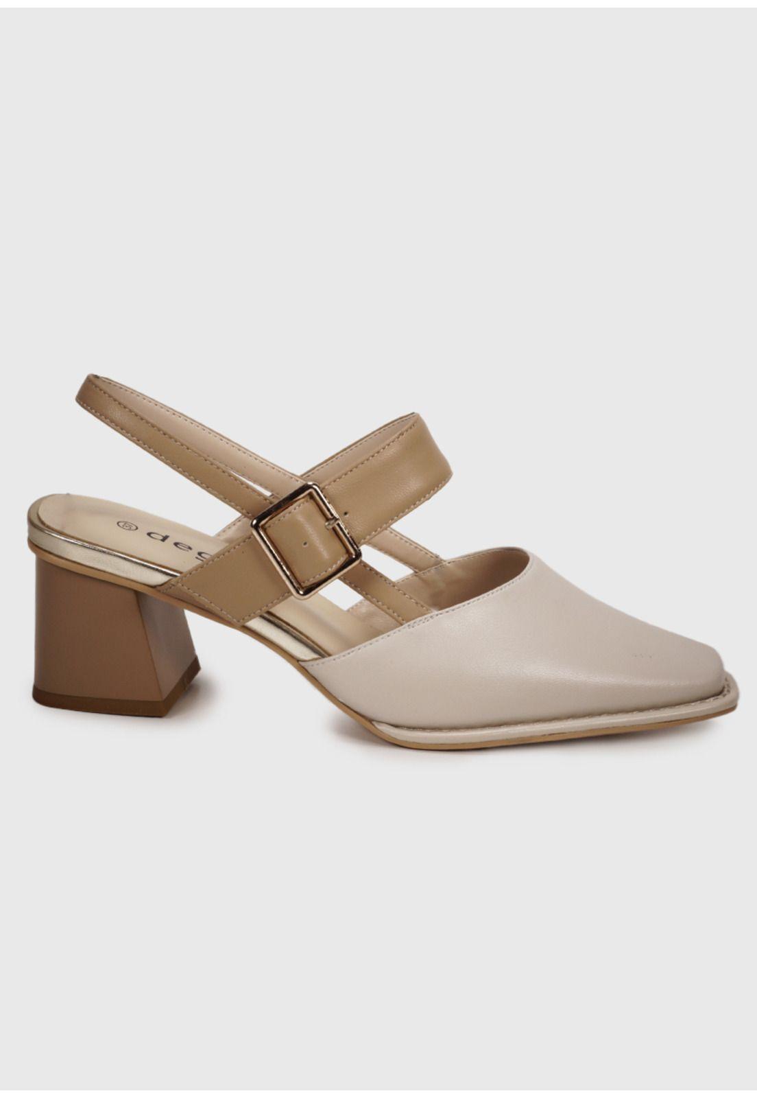 Zapato Cuero Finnye Beige-2
