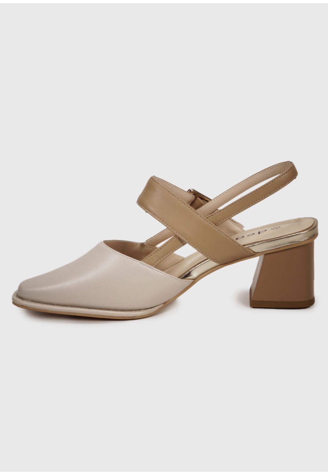 Zapato Cuero Finnye Beige-5
