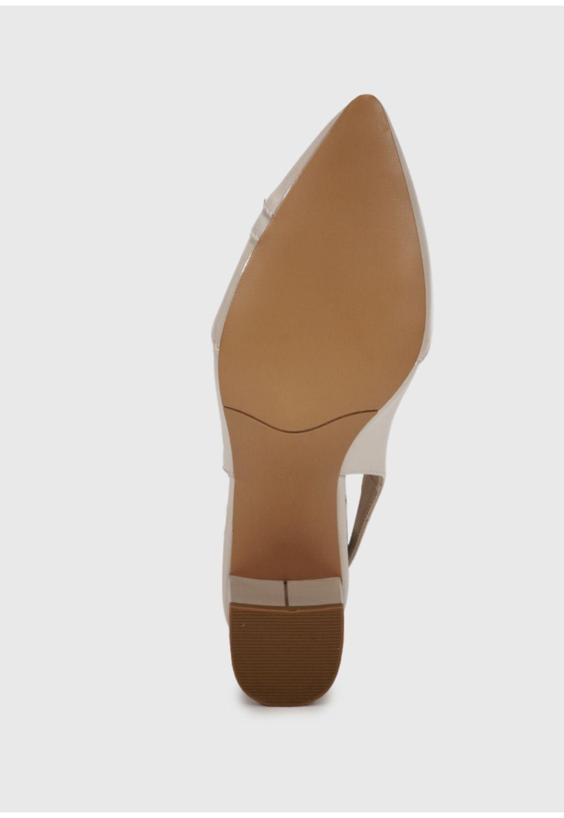 Sandalia Cuero Beline Beige Claro-6