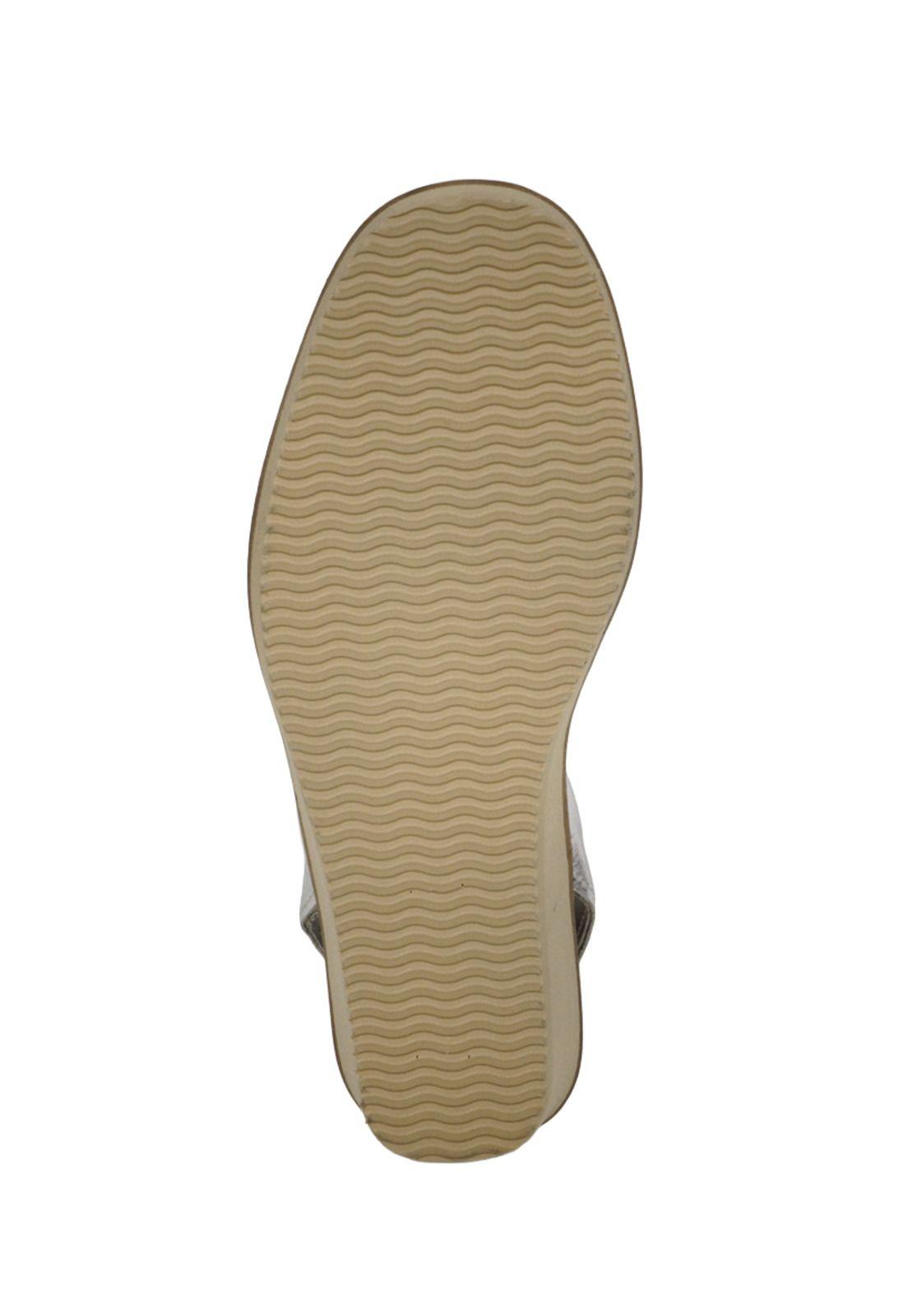 Sandalia Cuero Anika Plateado-5