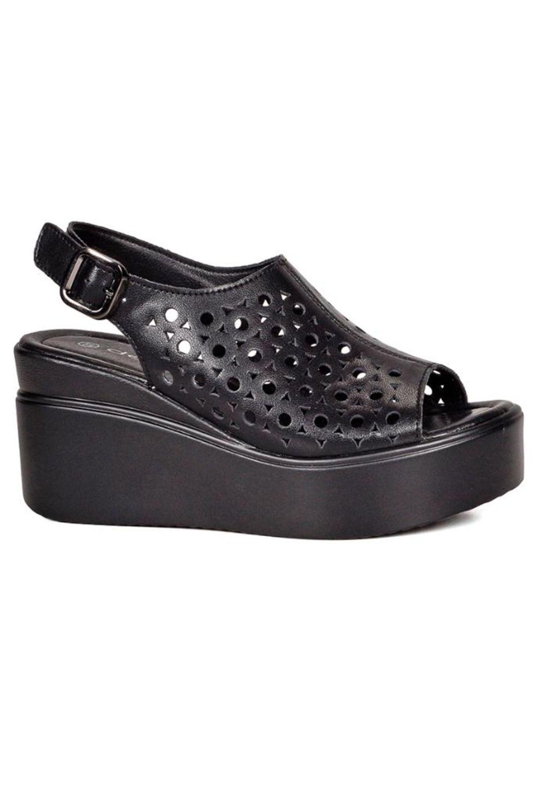 Sandalia Cuero Ankara Negro-0