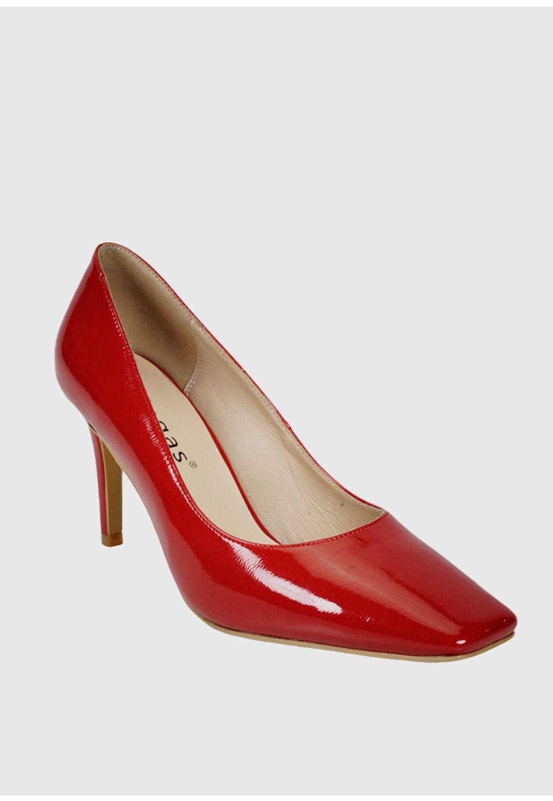 Zapato Cuero Akemi Rojo-6