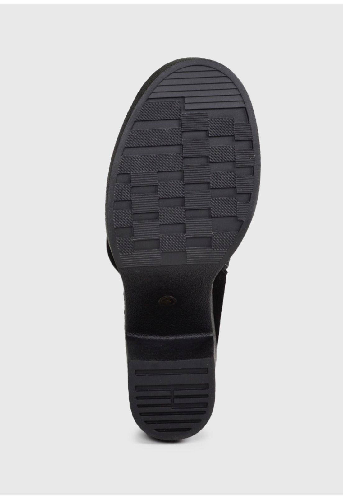 Bota Cuero Merida Negro-6