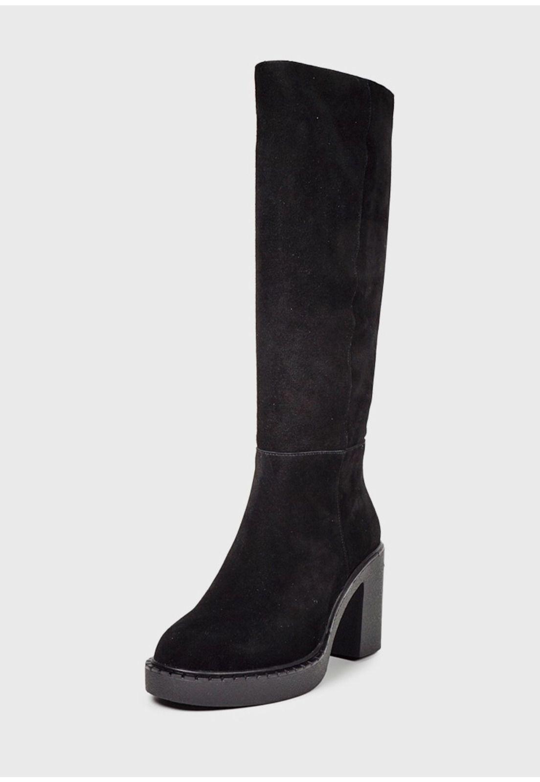 Bota Cuero Merida Negro-7