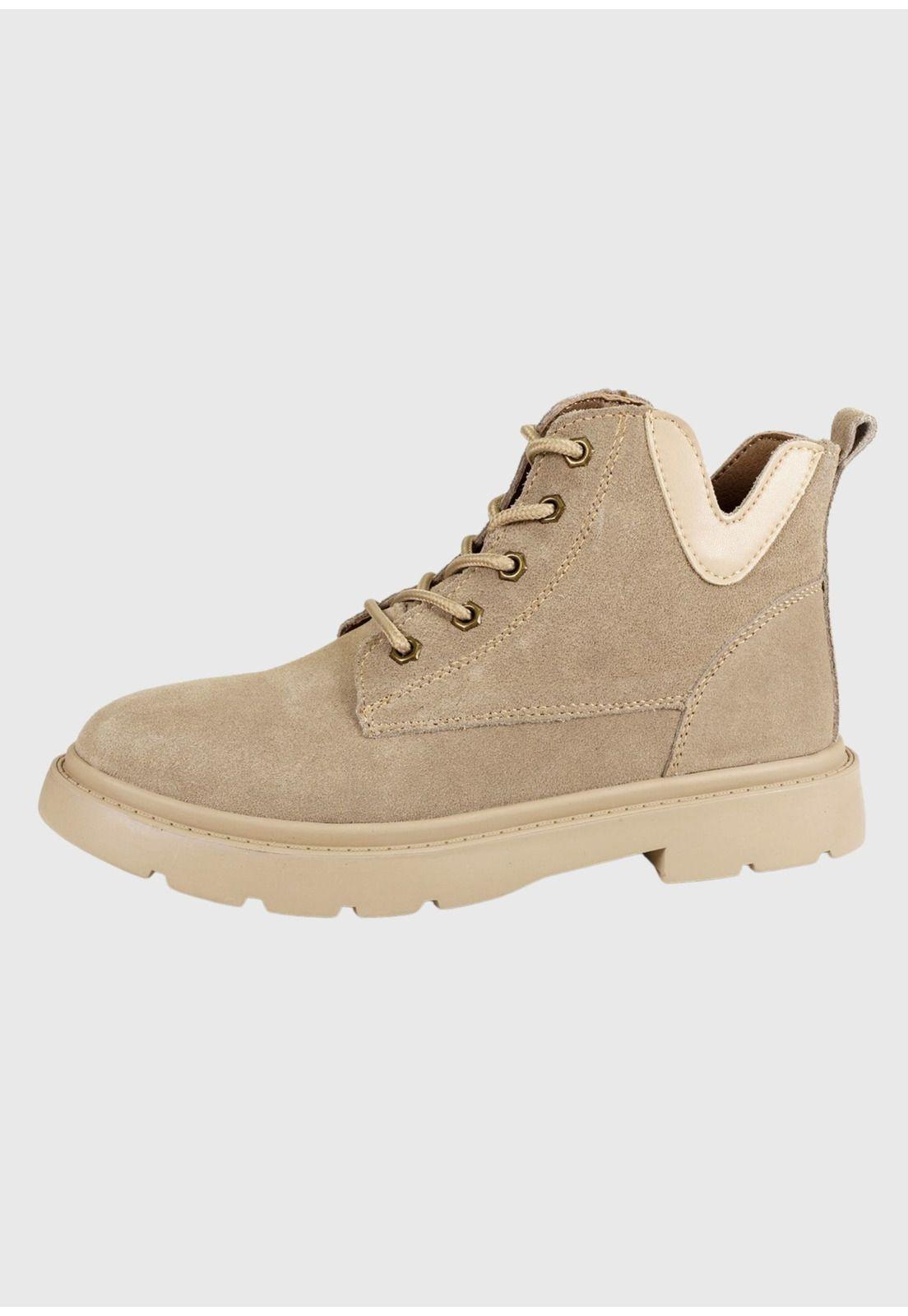 Botín Malika Beige-0