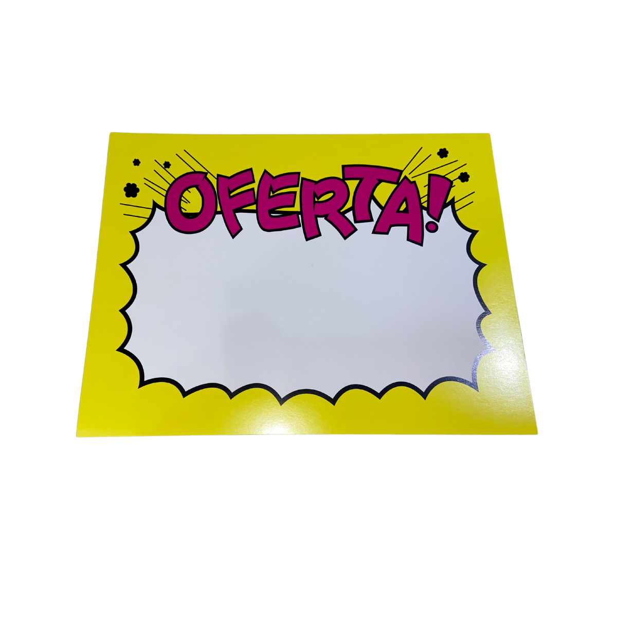 Pack 10 Etiquetas Grandes De Oferta Para Precios Vnz 19x25cm-0