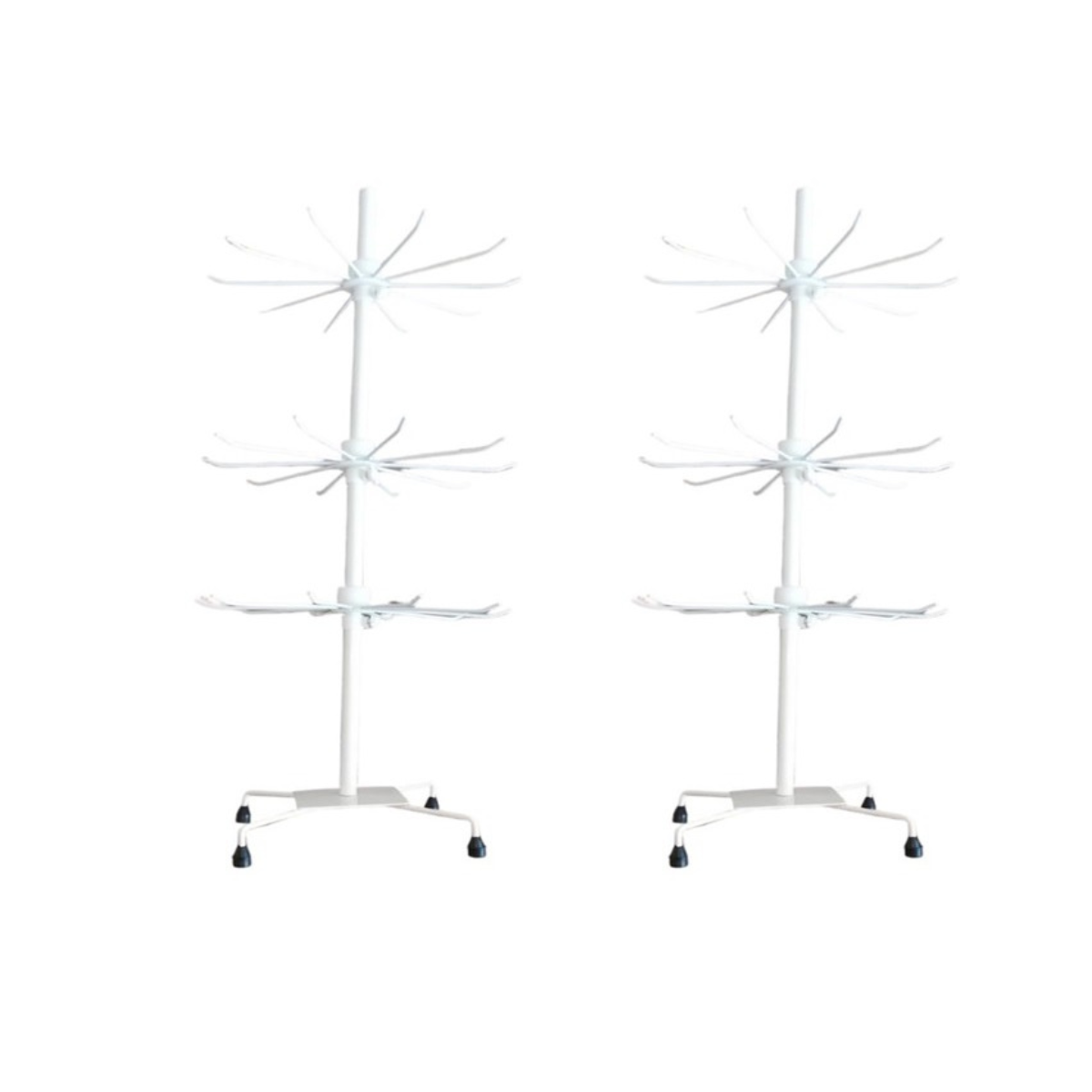 Pack 2 Exhibidores Atril Llaveros 3 Niveles Metal  Venzhop-0