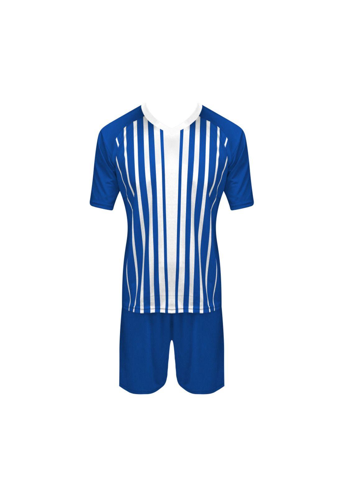 SET CAM+SHORT CAFU CLUB AZUL REY-BLANCO ADU -0