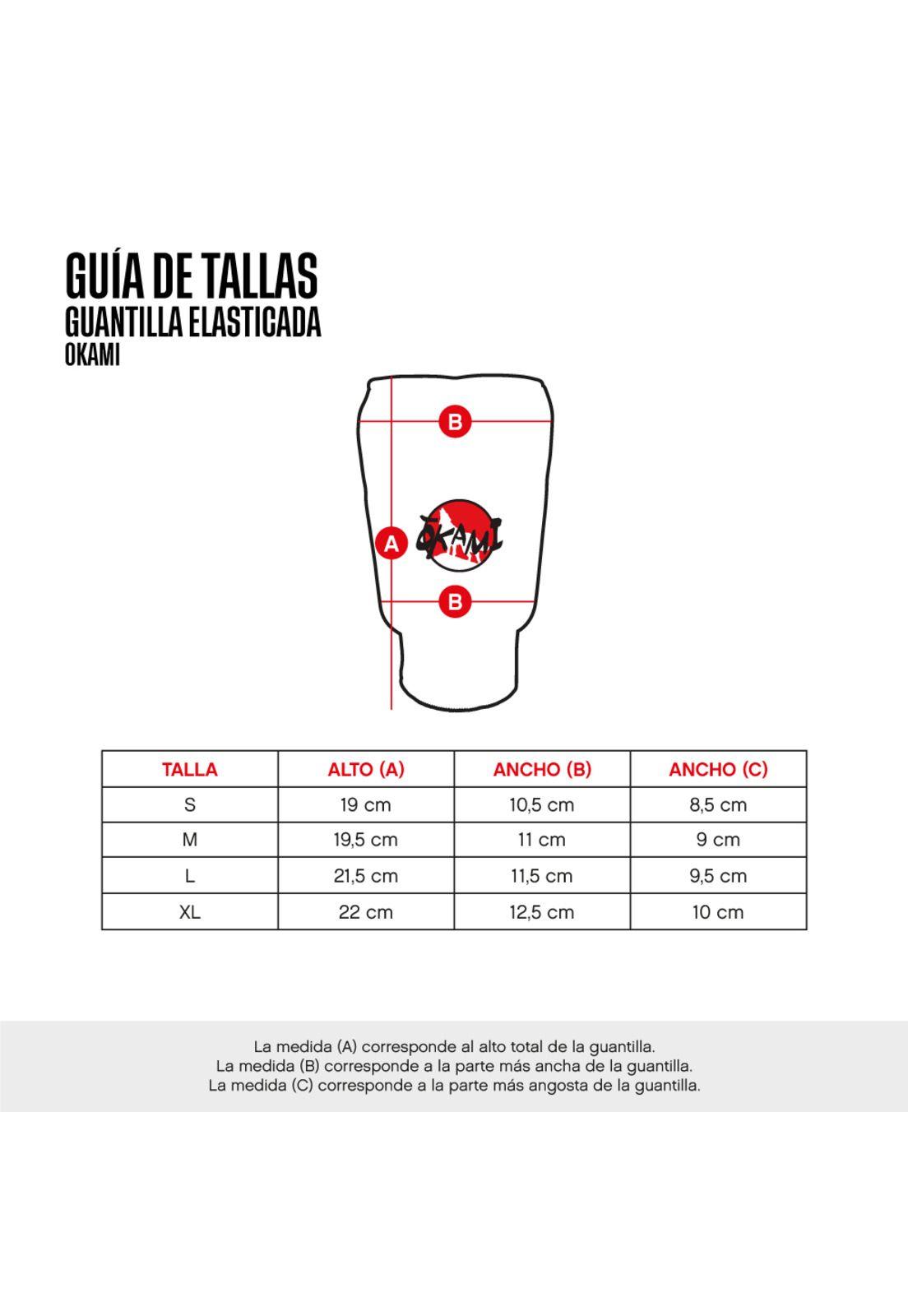 GUANTILLA ELASTICADA OKAMI BL-2