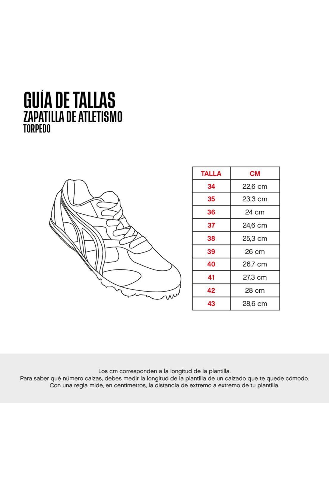 ZAPATILLA ATLETISMO TORPEDO BRISK AZ-NJ-4